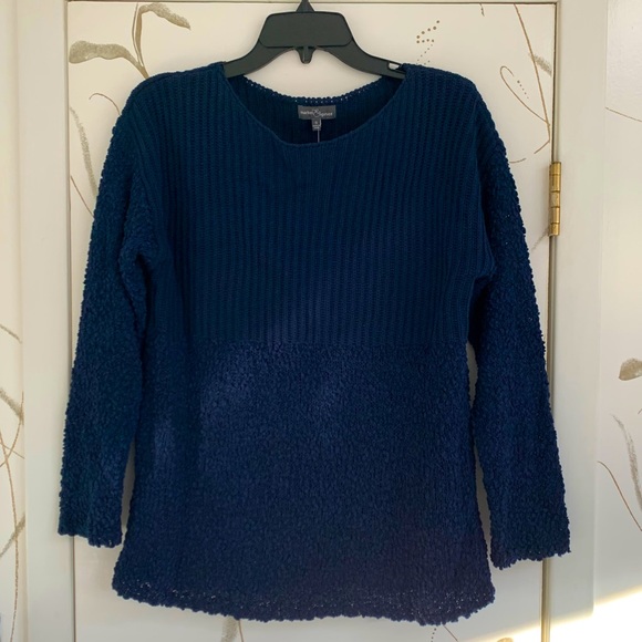 Market&Spruce Chayse Mixed Yarn Textured Pullover - Picture 1 of 4